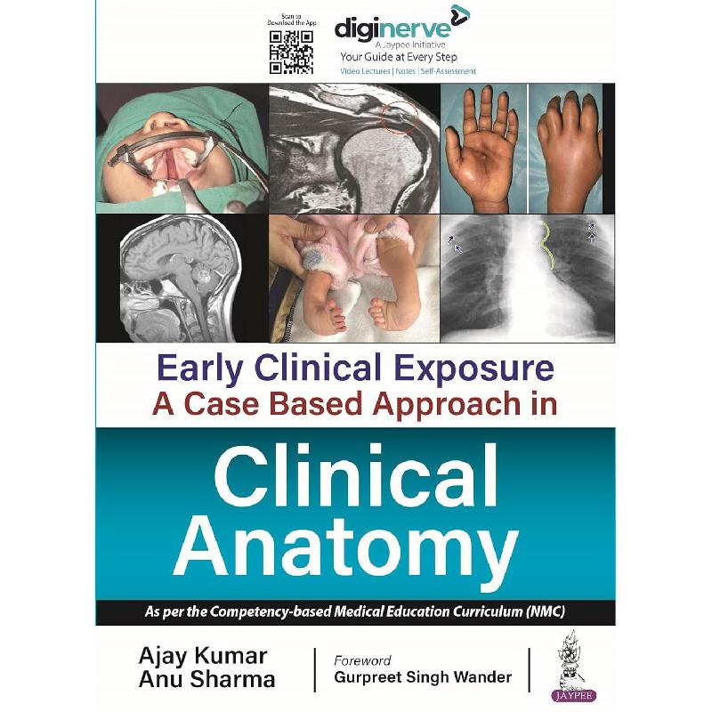 Early Clinical Exposure - A Case Based Approach in Clinical Anatomy | Medical Books | Anatomy/Embryology/Histology | English Books | New Arrivals | Global Shipping