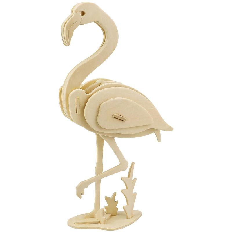 Robotime ROWOOD Series Flamingo 3D Puzzle | Toys & Kids Learning | Puzzles | Puzzles & Skill Games