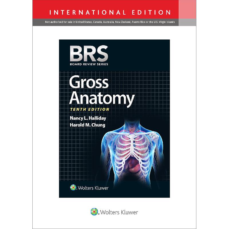 Gross Anatomy, 10th International Edition BRS (Board Review