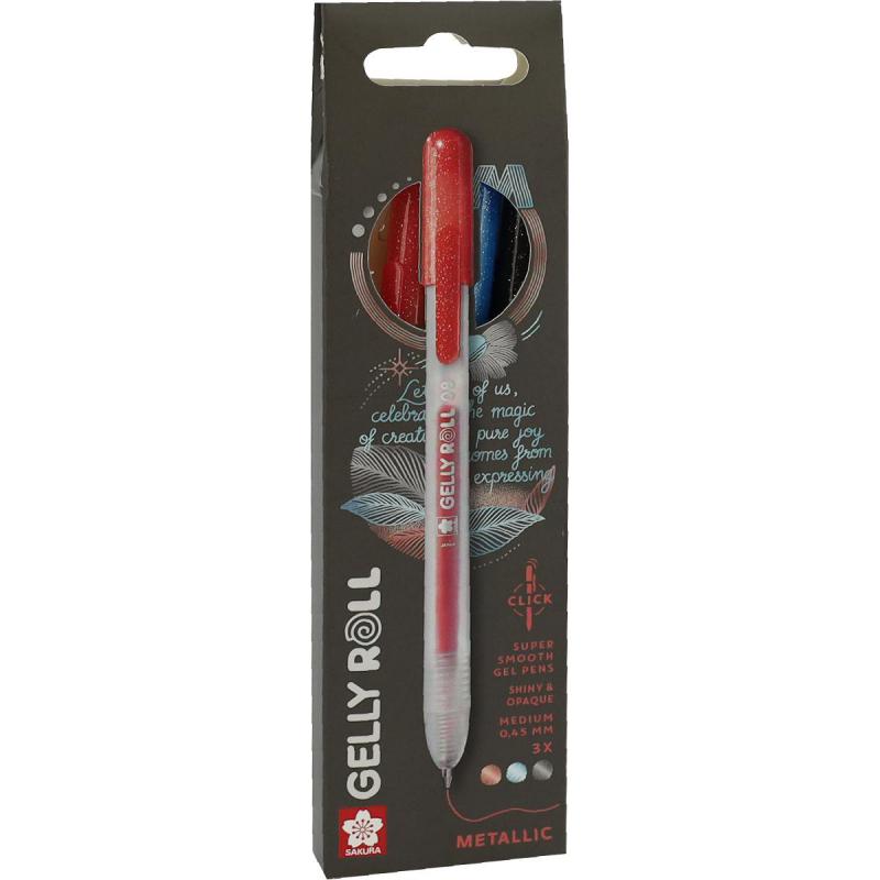Sakura Gelly Roll Metallic | Arts & Crafts | Graphic Markers | Drawing & Illustration | New Arrivals | Shop By Grade | Grade 4-6 | Grade 7-9 | Grade 10-12 | University