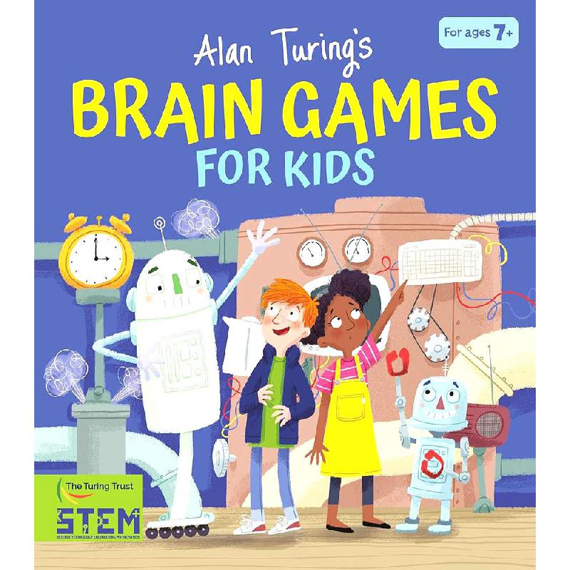 Alan Turing Puzzles it Out: Brain Games for Kids | English Books | Audio Books & Videos | Children's Audio Books | Global Shipping | Children Books | Children Activity (5 - 8)