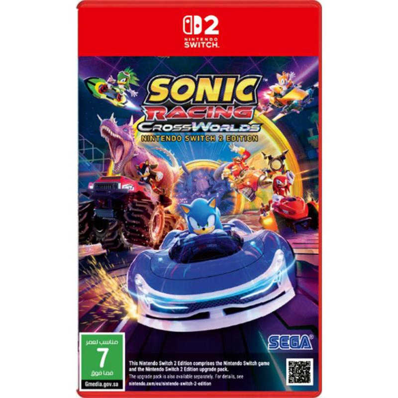 Sonic Racing:Cross World Switch 2 (Games) Game Card SEGA - Jarir