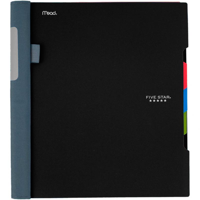 Five Star Advance Notebook, 8.5 X 11 in, 300 Pages (150 Sheets), 3 Subjects, College Ruled, Assorted, Color and Design May Vary