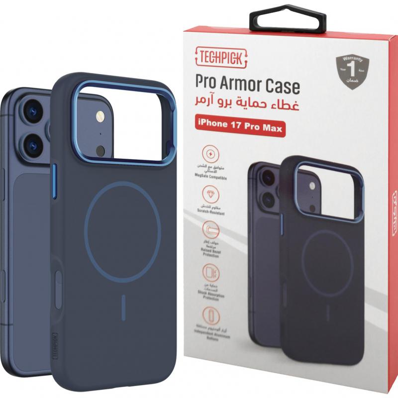 techpick Techpick Pro Armor Back Cover Mobile Case With Magsafe Pro Armor