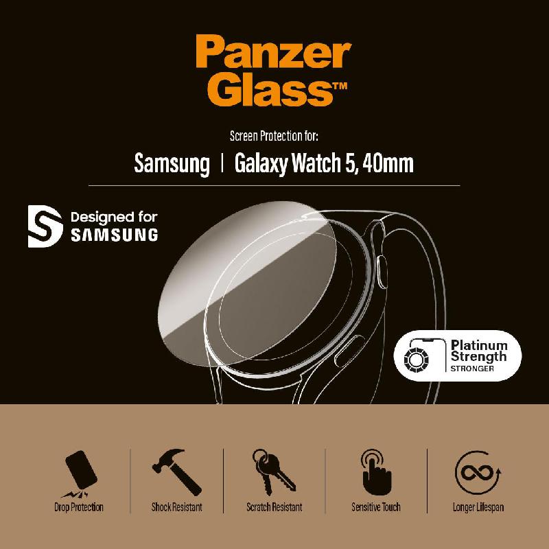 PanzerGlass Smartwatch Screen Protector for Samsung Galaxy Watch5 Pro