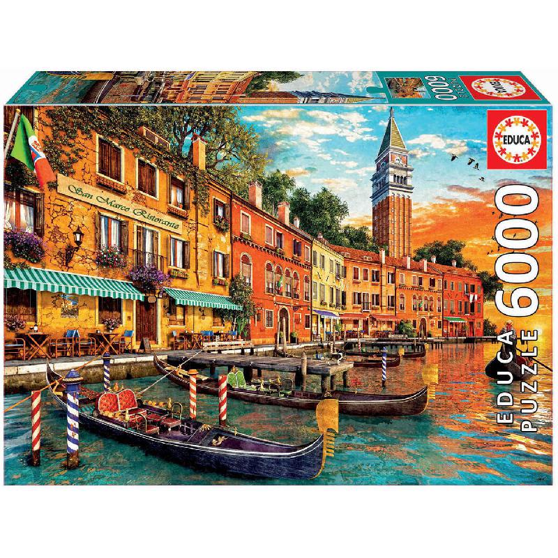 Educa 6000 Sunset to San Marcos Picture Puzzle | Toys & Kids Learning | Puzzles | Puzzles & Skill Games | New Arrivals | Best Deals