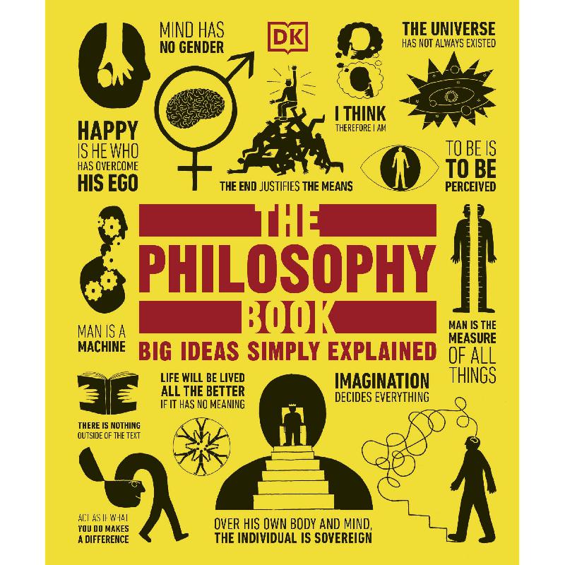 The Philosophy Book (DK) - Big Ideas Simply Explained | New Arrivals | Politics & Social Sciences | Philosophy | English Books | Global Shipping