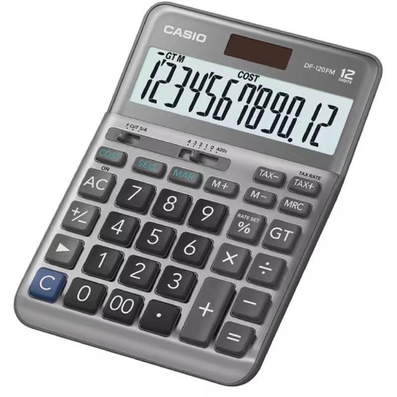 Casio DF120FM Desktop Calculator Jarir Bookstore Qatar