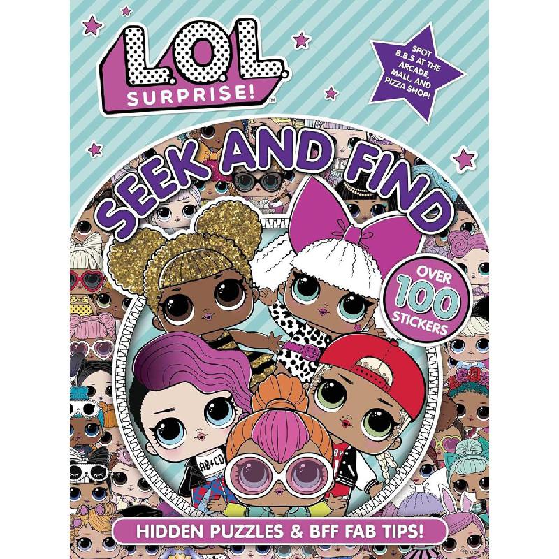 L.O.L. Surprise!: Seek and Find | الأطفال | كتب تلوين للاطفال (5 - 8) | 9-6 كتب للناشئة سن | الكتب الانجليزية