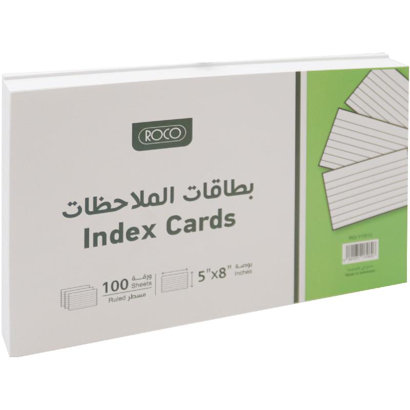 Roco Index Cards