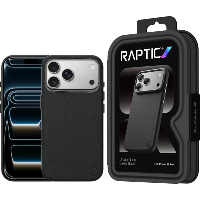 RAPTIC RAPTIC Urban Nano Back Cover Mobile Case With Magsafe For iPhone 18 Pro Stain-resistant Coating: Fade-proof, Scratch-resistant and Dirt-repellent