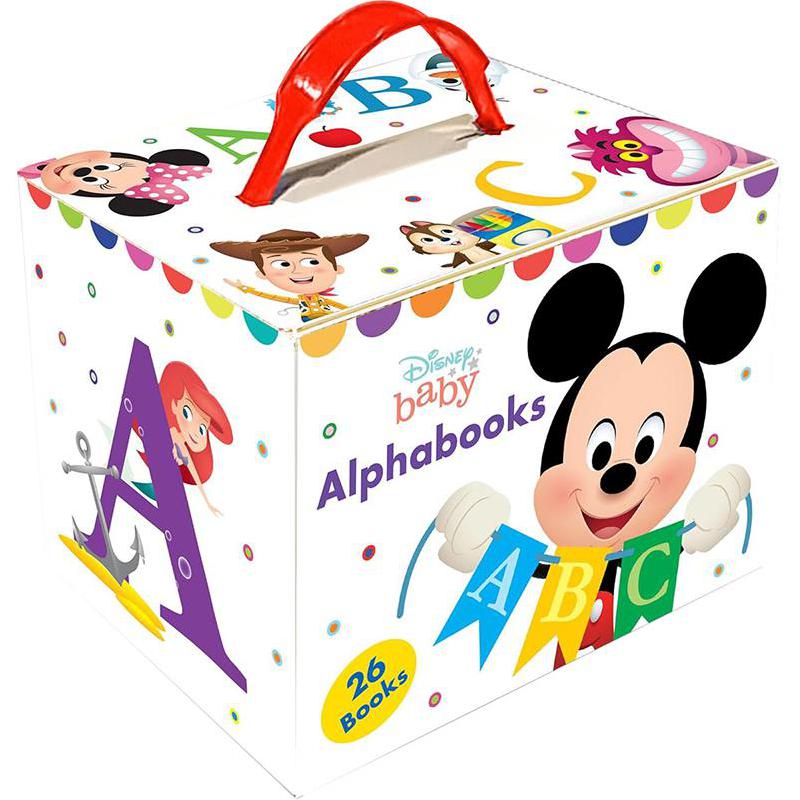 Disney Baby: Alphabooks - 26 Board Books | Children Books | Children Board Books (3 - 5) | Children - Preschool (1-5) | English Books | New Arrivals | Global Shipping