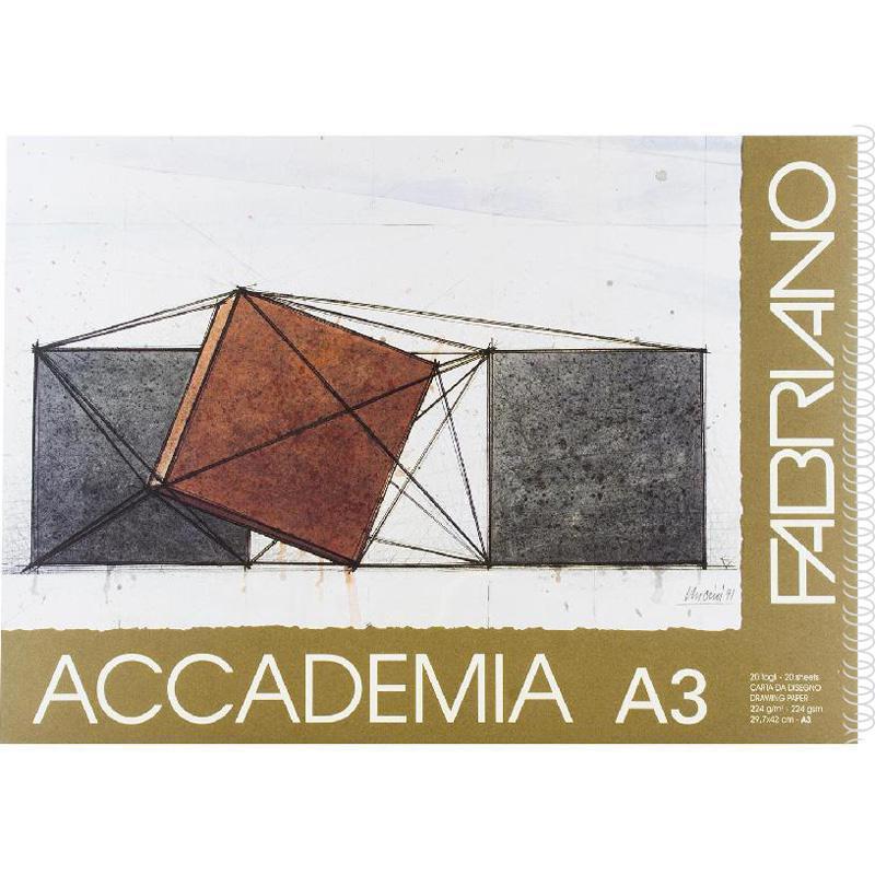 فابريانو اكاديميا دفتر رسم | الأوراق واللوحات | دفاتر الرسم | مستلزمات الرسم والأشغال اليدوية