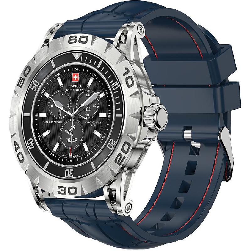 Swiss Military Dom 2 Silver Smartwatch - Jarir Bookstore Qatar