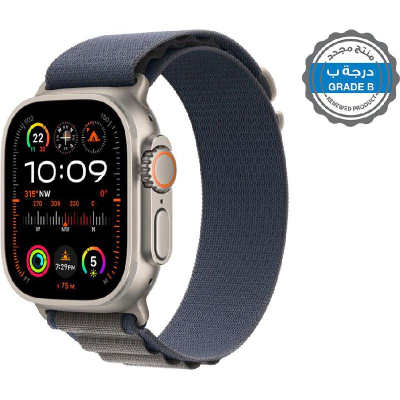 Apple Apple Watch Ultra 2 Refurbished 49 mm / watchOS / Double Tap Gesture, Fall and Crash Detection, High and Low Heart Notifications
