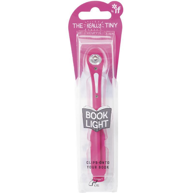 IF Really Tiny Booklight, for All Book Size, LED Lamp, Pink