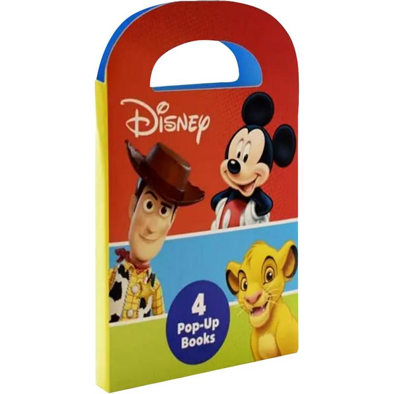 ‎Disney: ‎4‎ Pop‎-‎Up Books Set‎ | الكتب الانجليزية | 5-1 كتب ماقبل المدرسة سن | كتب المجسمة للاطفال (3 - 5) | الأطفال | وصل حديثاً