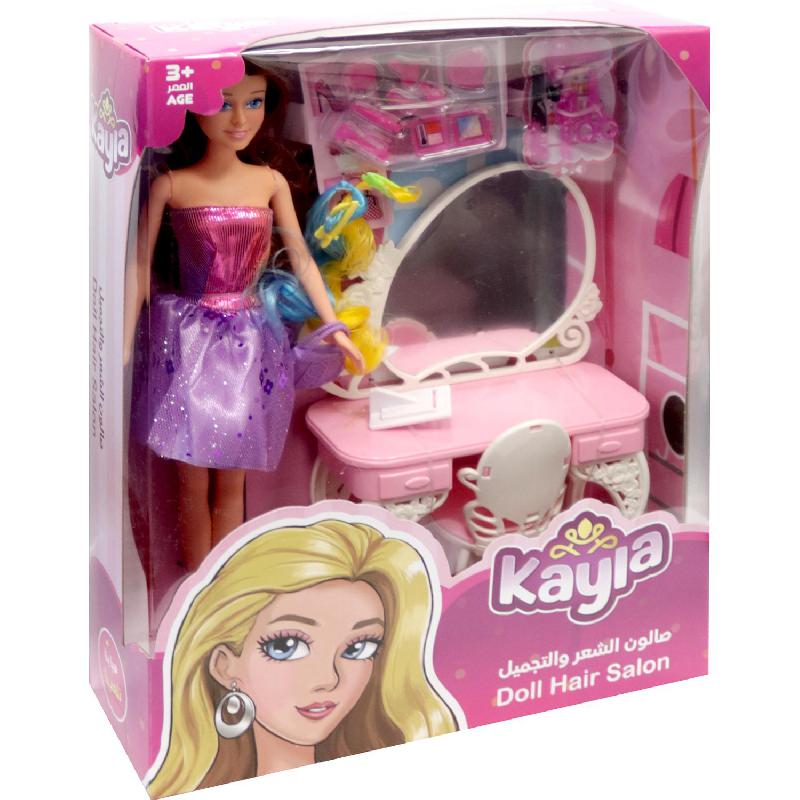 Kayla Good Girl Hair Dresser Doll Playset