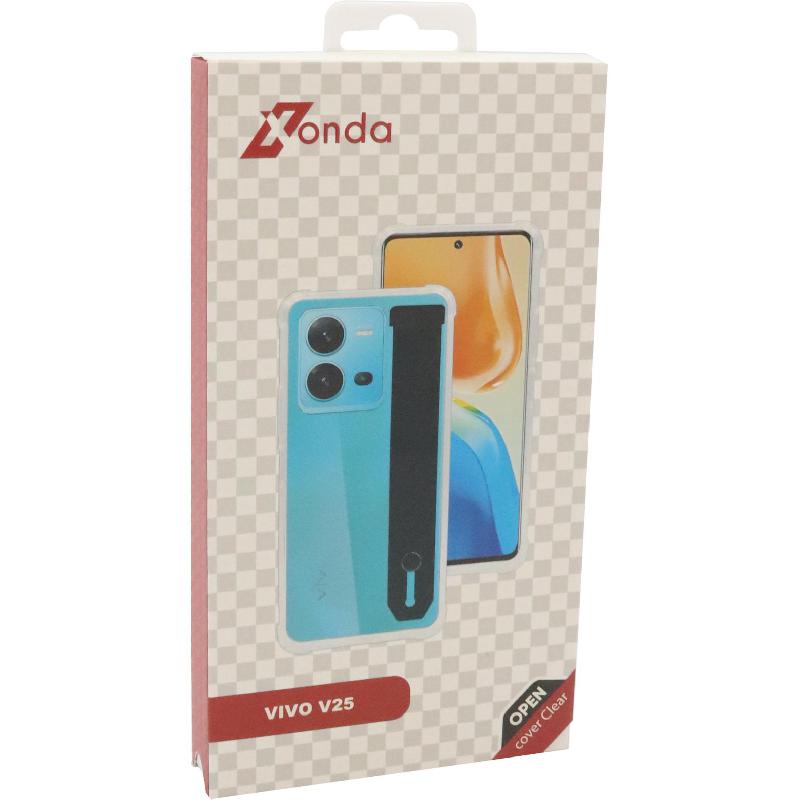 Xonda Back Cover Mobile Case with Strap for (vivo) V25 Clear Xonda
