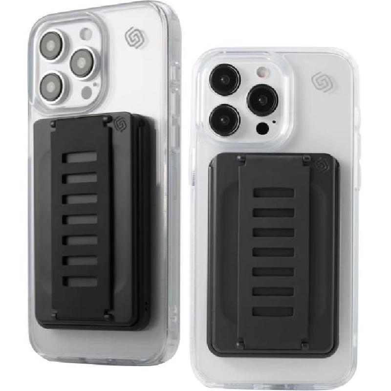 Grip2u MagSafe Grip & Wallet, for iPhone 15/iPhone 15 Plus/iPhone 15 Pro/iPhone 15 Pro Max, Black 2