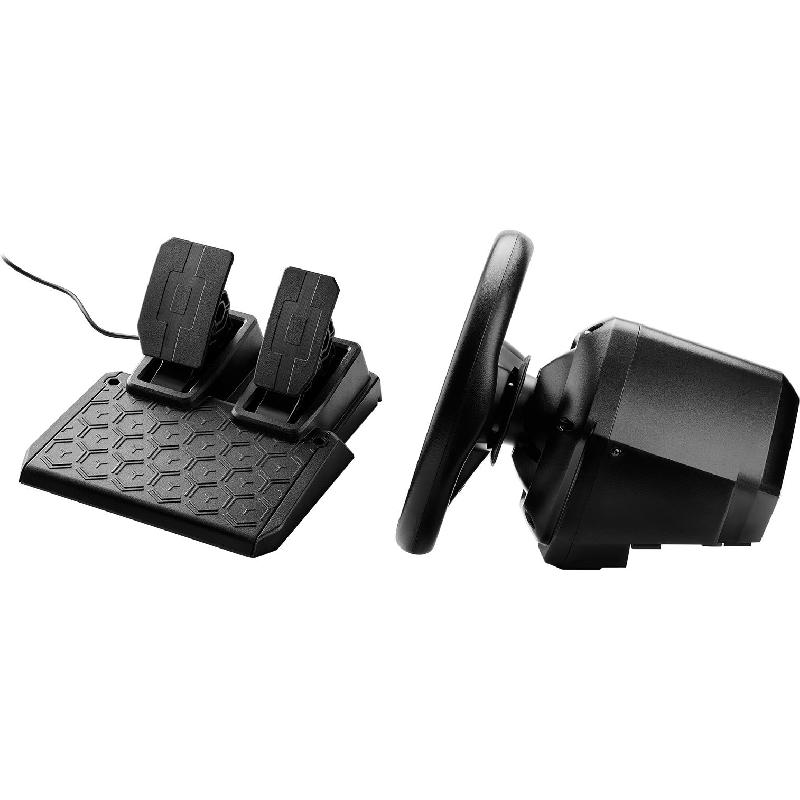 Thrustmaster T128P Force Feedback Racing Wheel + Pedals Wired Black
