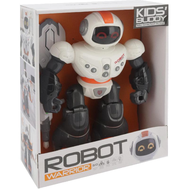 Hang Wing Robot Warrior Robot, White, English, 5 Years and Above
