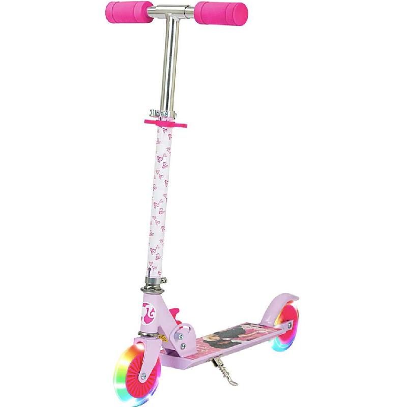 SPARTAN Barbie Kick Scooter: 2-Wheel with LED Light | Toys | Scooters | Toys & Kids Learning | New Arrivals