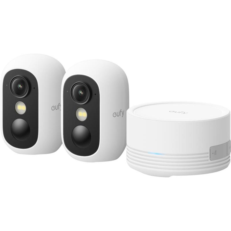 Eufy Eufy C35 2-cam Kit Smart AI Detection, Cross-camera Tracking, Weatherproof (IP67)