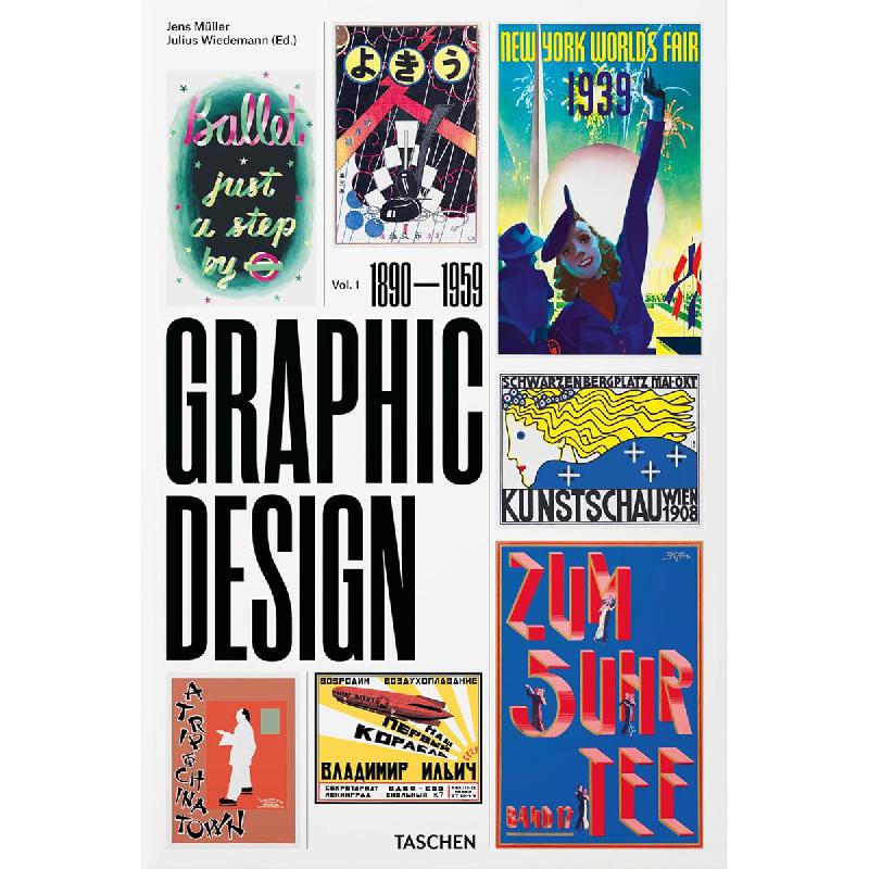 History of Graphic Design ‎1890 -‎1959‎ | العمارة والتصميم | التصميم الجرافيكي | الكتب الانجليزية | وصل حديثاً