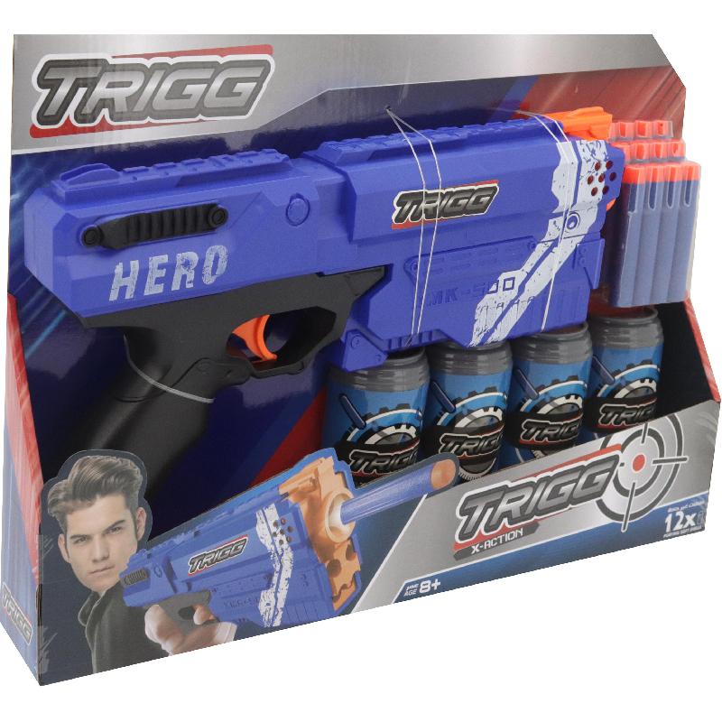 Trigg Power Manual Soft Bullet Gun Play Weapons | Toys | Toys & Kids Learning | Indoor & Outdoor Play | New Arrivals | Best Deals