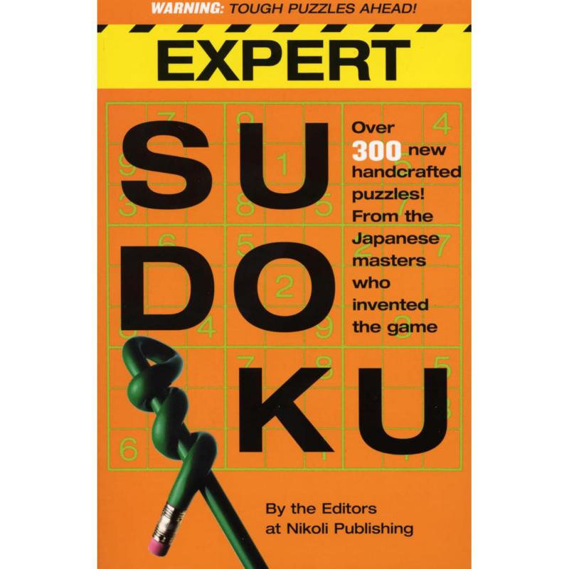 ‎Expert Sudoku ‎-‎ Over ‎300‎ New Handcrafted Puzzles! From The Japanese Masters Who Invented The Game‎ | الكتب الانجليزية | كتب الشباب والمراهقين | الأطفال | كتب سودوكو (5 - 8)