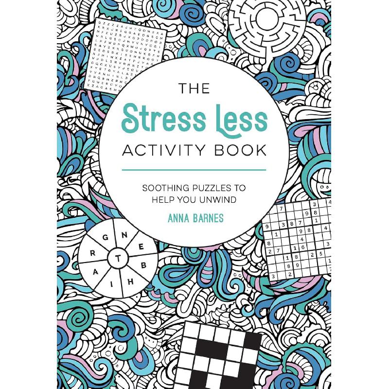 Stress Less Activity Book | الكتب الانجليزية | الشحن الدولي | 5-1 كتب ماقبل المدرسة سن | كتب تركيب (بزل) لﻼطفال (3 - 5) | الأطفال | كتب صوتية للأطفال | كتب انشطة للاطفال (5 - 8) | الكتب الصوتية والفيديو