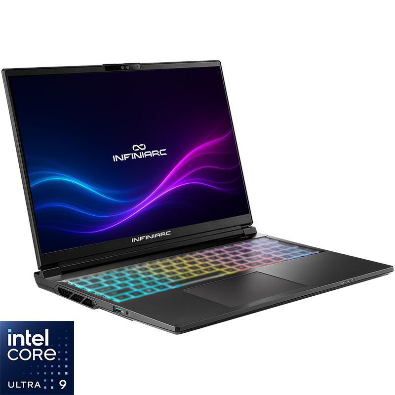 INFINIARC X560WNP Gaming Laptop, 16", Intel Core Ultra 9, 32 GB RAM, 1 TB, Windows 11 Pro, NVIDIA GeForce 12 GB