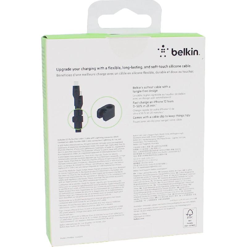 Belkin BoostCharge Flex USB-C to Lightning Sync & Charge Cable | Smartphone Accessories | Smartphone Cables | Best Deals Belkin BoostCharge Flex USB-C to Lightning Sync & Charge Cable | Smartphone Accessories | Smartphone Cables | Best Deals