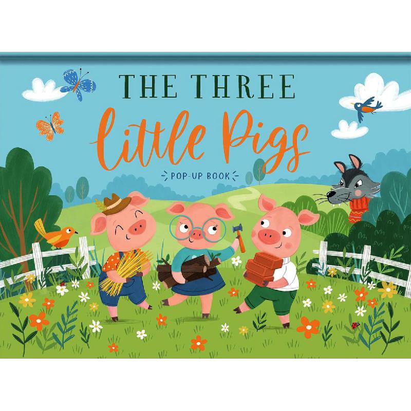 The Three Little Pigs (Fairy Tale Pop-Up) | Children Books | English Books | Children - Preschool (1-5) | Children Pop-Up Books (3 - 5)