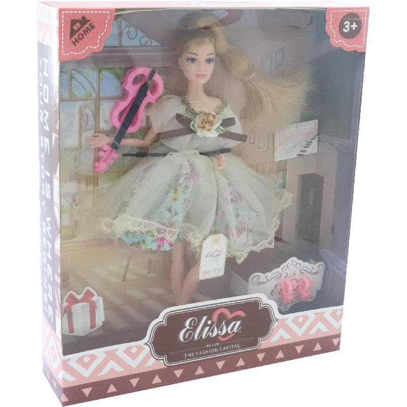 Toy Triangle Home Deluxe III with Musical Instrument Doll Playset Hyperspace Gold at Jarir