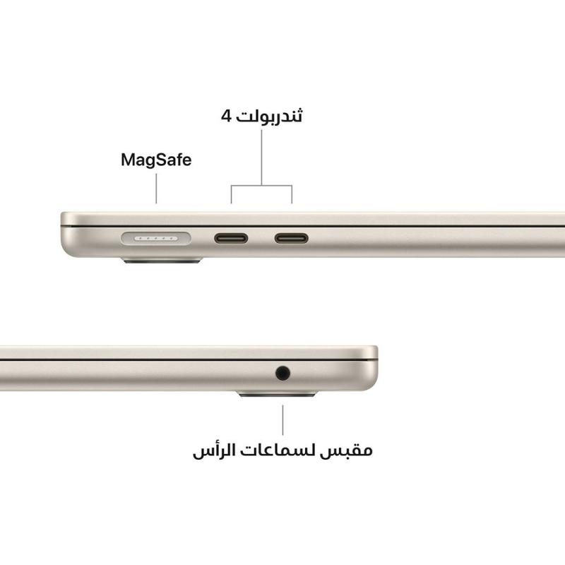ابل ماك بوك اير دبوس ‎2‎ لوحة مفاتيح انجليزية مع شاحن لابتوب، آبل انتليجينس، 13‎.6‎"، ام5، 16 جيجابايت رام، قرص صلب SSD بسعة 512 جيجابايت، ماك آو اس،