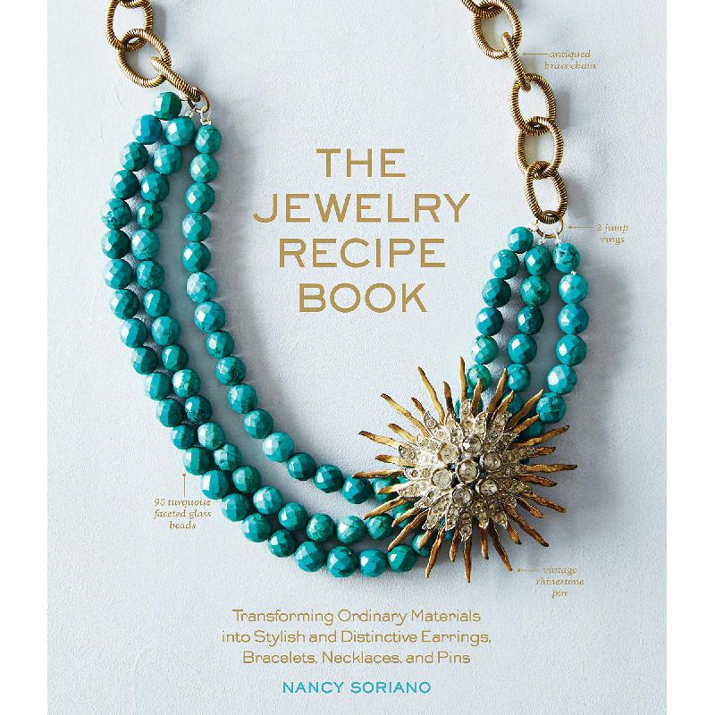 The Jewelry Recipe Book - Transforming Ordinary Materials into Stylish and Distinctive Earrings | الهوايات والأشغال اليدوية | الأشغال اليدوية | الكتب الانجليزية | وصل حديثاً | الشحن الدولي