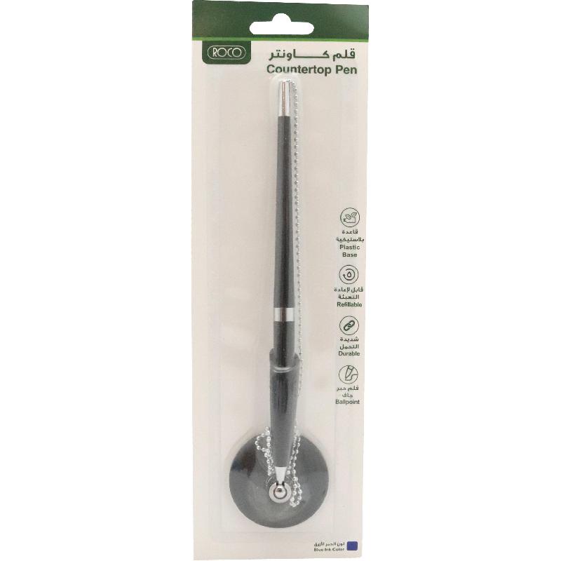 Roco Countertop Pen Blue Ink Color Jarir Bookstore KSA