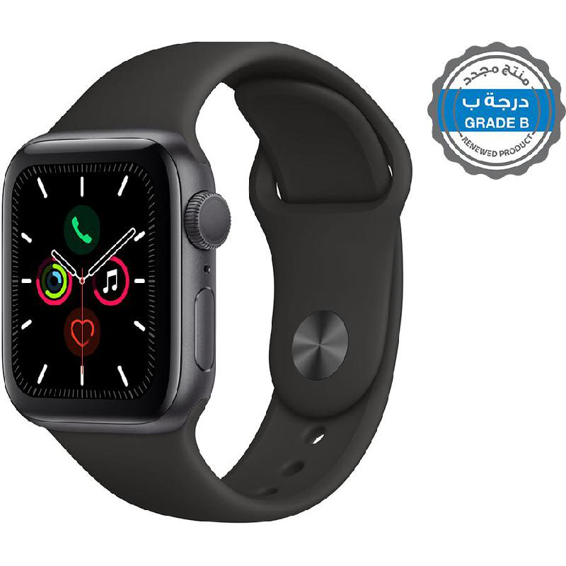 Apple Sport Apple Watch 44 mm Space Grey Aluminum Case, IonX
