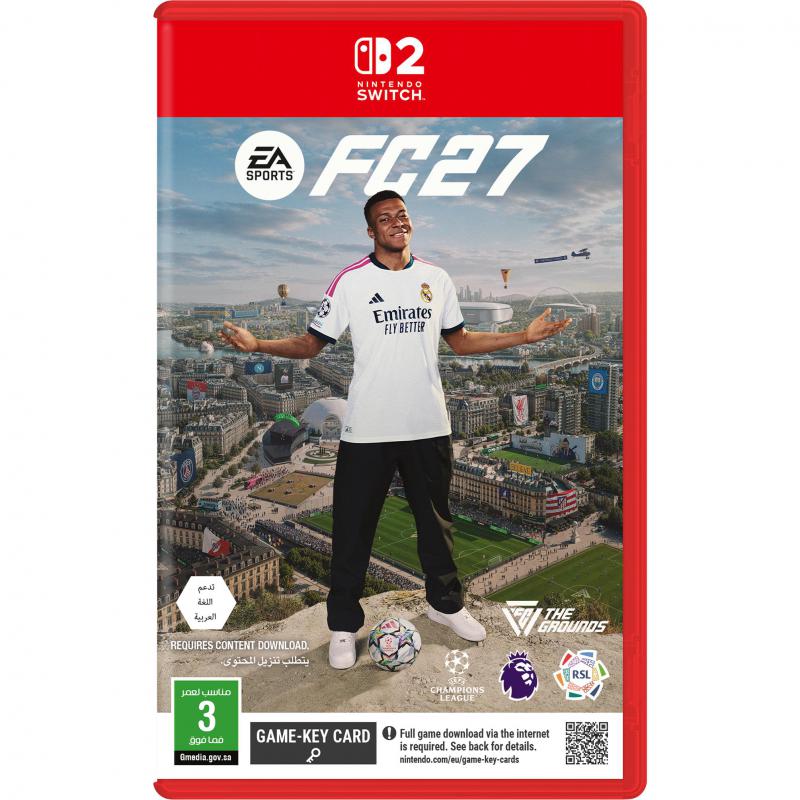 Electronic Arts بطاقة كود لعبة EA Sports FC27 الإصدار القياسي من Electronic Arts لـ Switch 2