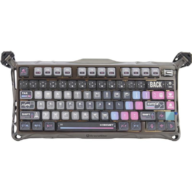 جرافاستار كيه 1 برو زئبق ‎75‎% لوحة مفاتيح للالعاب