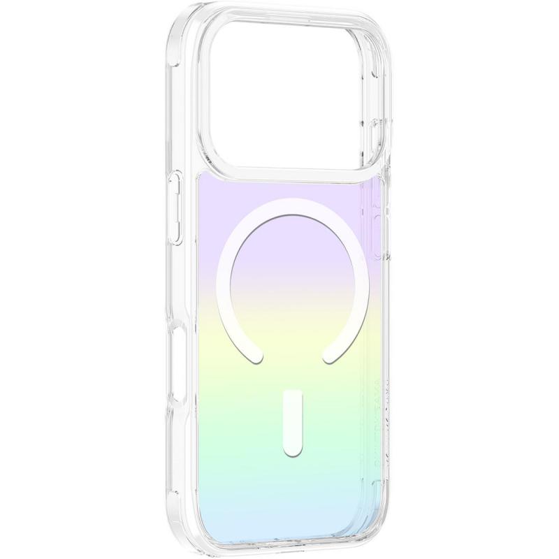 Amazing Thing MINIMAL MAG Back Cover Mobile Case with MagSafe, for iPhone 17 Pro Max, Rainbow 1