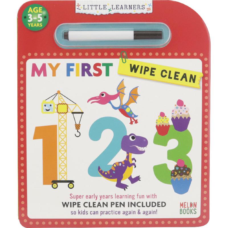 Wipe-Clean: My First 123 | Children Books | English Books | Global Shipping | Children - Preschool (1-5) | Children Wipe & Clean Books (3 - 5)