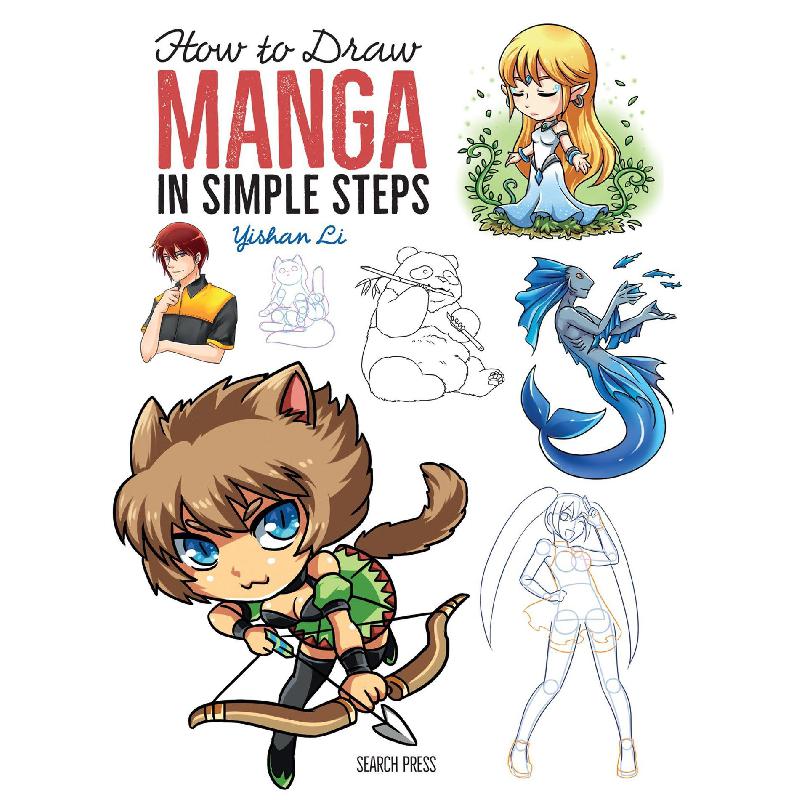 How to Draw: Manga - in Simple Steps | New Arrivals | Crafts & Hobbies | Painting | English Books | Global Shipping