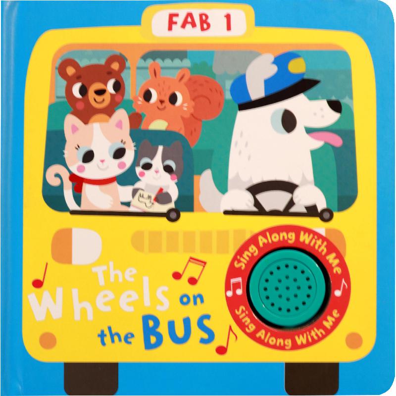 The Wheels on The Bus (Sing Along with Me!) - Sound Book | Children Books | English Books | Global Shipping | Children - Preschool (1-5) | Children Sound Books (3 - 5)