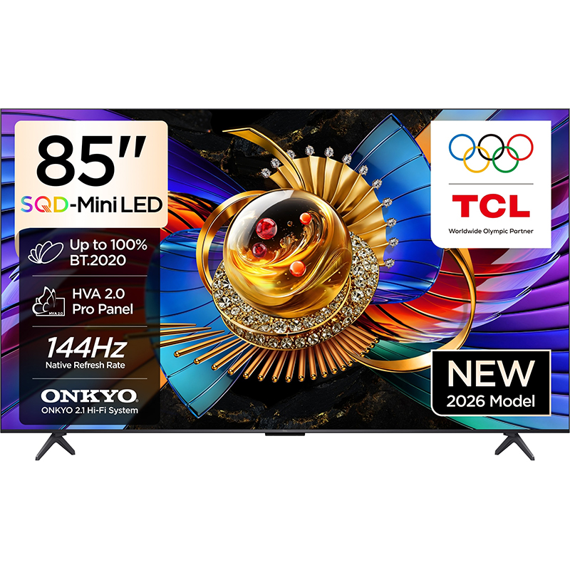 TCL TCL 85 Tv 4k Sqd mini-led Q7dpro 85" / Google TV / ONKYO Audio System,Local dimming
