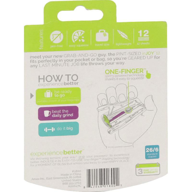 Paper Pro Nano Mini Desk Stapler | Punchers, Staplers & Accessories | Office Supplies | Staplers, Staples & Removers