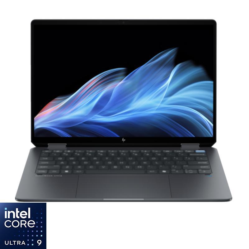 HP OmniBook Ultra Flip 2-in-1 Laptop - Convertible, AI with CoPilot+, 14", Intel Core Ultra 9, 32 GB RAM, 2 TB PCIe NVMe M.2 SSD, Windows 11 Home, Intel Arc Graphics, Foldable