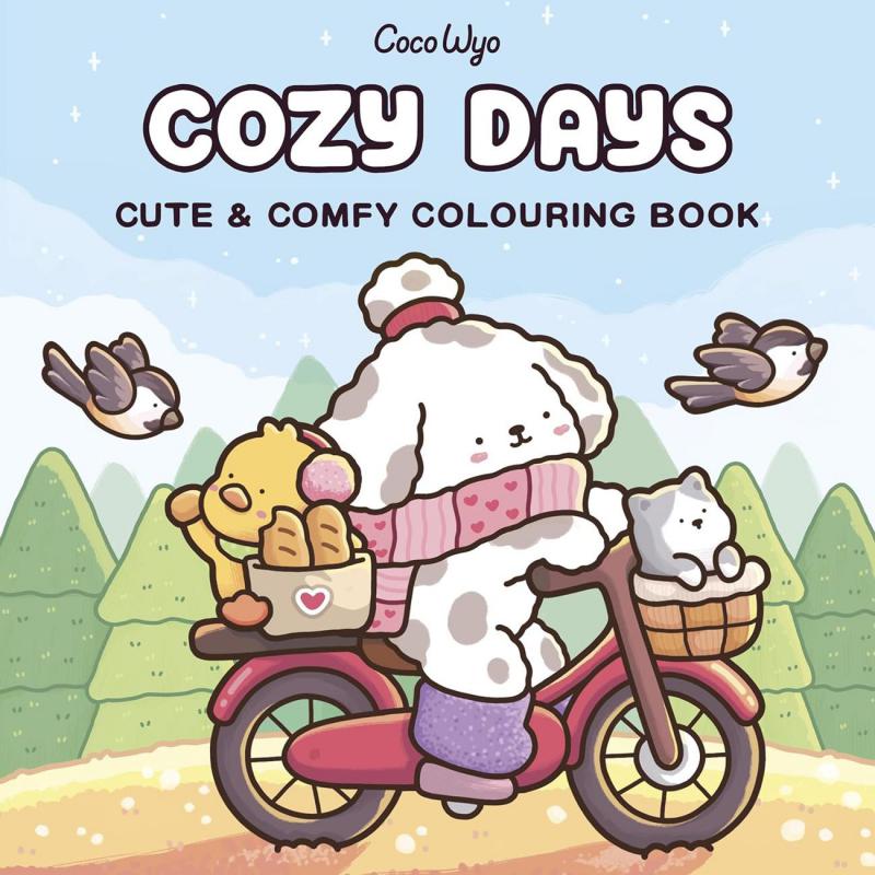 Cozy Days (Cute & Compy Colouring Book) Cozy Colouring Coco Wyo - Jarir ...